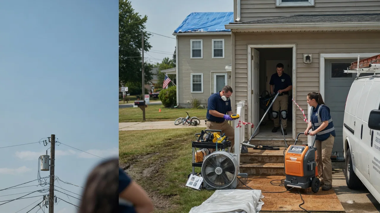 Water Damage Repair in Fremont, IN near me